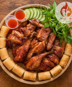 Gà nướng ướp ngũ vị hương chuẩn vị Ngọc Lan Food